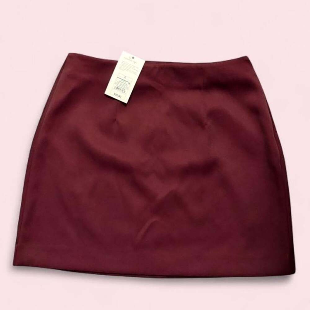 A New Day Women's Burgundy Skirt